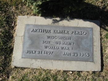 Perso,   Arthur Elmer gravesite