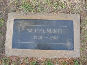 Mudgett,   Walter LeRoy gravesite