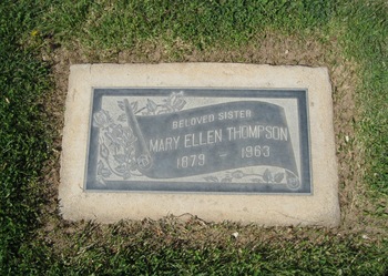 Thompson,   Mary Ellen gravesite