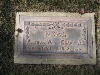 Neal,   Clara A. gravesite