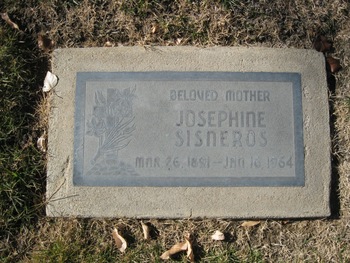 Sisneros,   Josephine gravesite