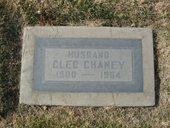 Chaney,   Cleo gravesite