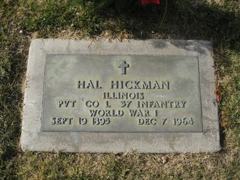 Hickman,   Hal gravesite