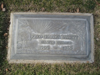 Bassett,   Fred Charles gravesite