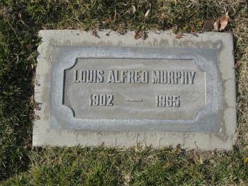 Murphy,   Louis Alfred gravesite