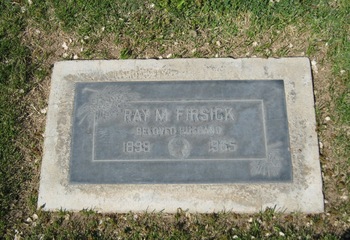 Firsick,   Michael 'Raymond' gravesite