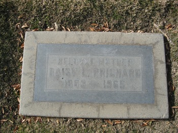 Prichard, Daisy LaVesta gravesite