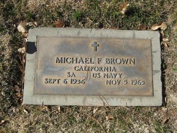 Brown,   Michael F. gravesite