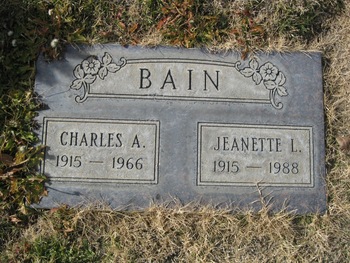 Bain, Jr  Charles Austin gravesite