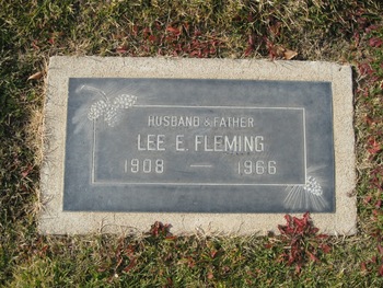 Fleming,   Lee Edward gravesite