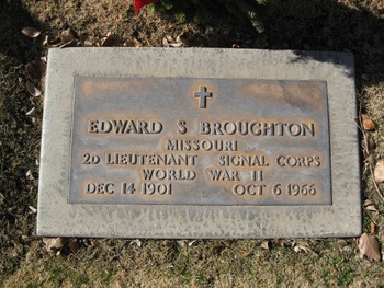 Broughton,   Edward Samuel gravesite