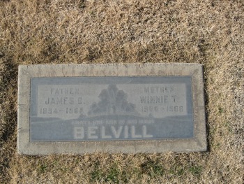 Belvill,   Winnie Tulla gravesite
