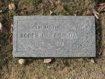 Minga,   Bobbie Price gravesite