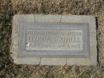 Scoville,   Leon Adalbert gravesite
