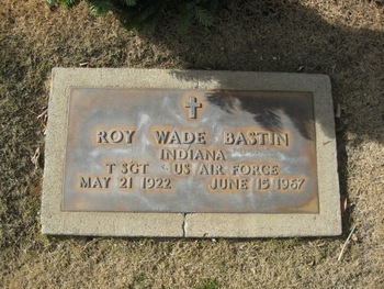 Bastin,   Roy Wade gravesite