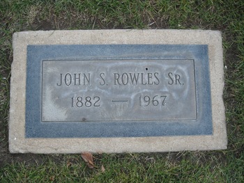 Rowles,   John Stephen gravesite