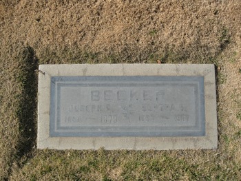 Becker,   Elnora Belle gravesite