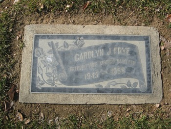 Frye,   Carolyn Jeanne gravesite