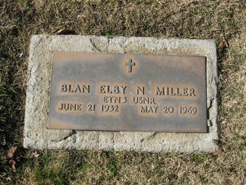Miller,   Blan Elby Newton gravesite