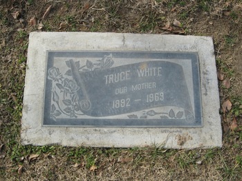 White,   Truce gravesite