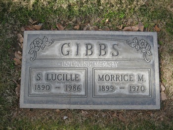 Gibbs,   Morrice Milton gravesite