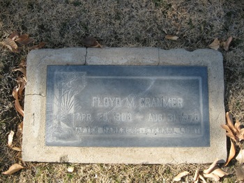 Cranmer,   Floyd M. gravesite