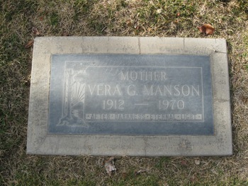 Manson,   Vera Gussie gravesite