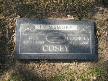 Cosey, Jr  Guy Mandric gravesite