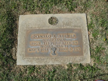 Brewer,   Donald Lee gravesite