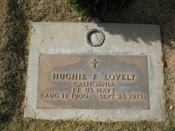 Lovely,   Hughie Francis gravesite