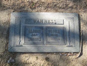 Van Ness, Charles Albert gravesite