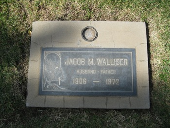 Walliser, Jacob Marion gravesite