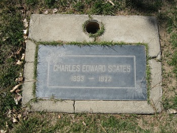Scates,   Charles Edward gravesite