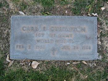 Gustafson, Carl A. gravesite