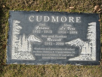 Cudmore,   Gordon Harvey gravesite