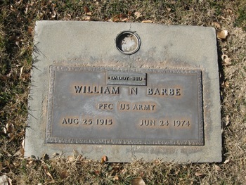 Barbe,   William N. gravesite