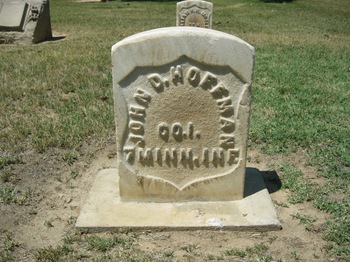 Hoffman,   John Depew gravesite