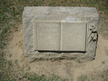Hawk,   Nevington Keene gravesite