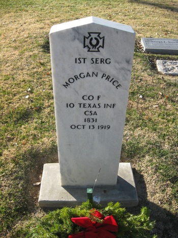 Price,   Morgan gravesite