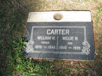 Carter, William Rudolph gravesite