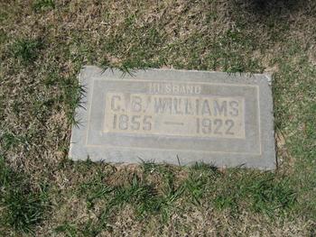 Williams,   Charles B gravesite