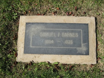 Barnes,   Samuel Fredrick gravesite