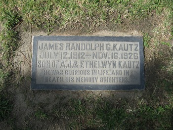 Kautz,   James Randolph gravesite