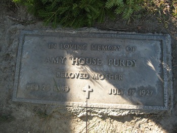 Purdy,   Amy gravesite