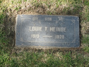 Heinse, Louis T. gravesite