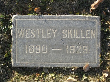 Skillen,   Westervilt John ('Westley') gravesite