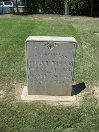Primmer,   Esther M. gravesite