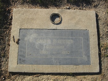 Keifner,   Samuel B. gravesite