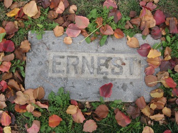 Cushman,   Ernest Lynn gravesite