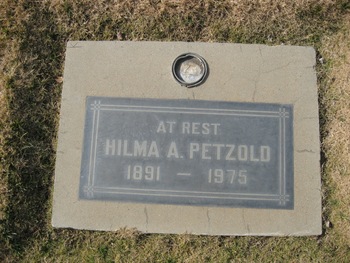 Petzold, Hilma A. gravesite